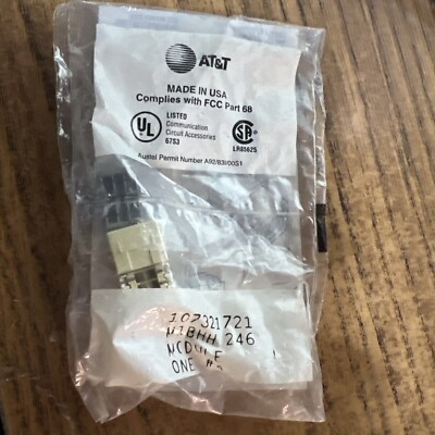 AT&T 107321721 Cat5e Jack Ivory Lucent/Avaya/Systimax/Commscope