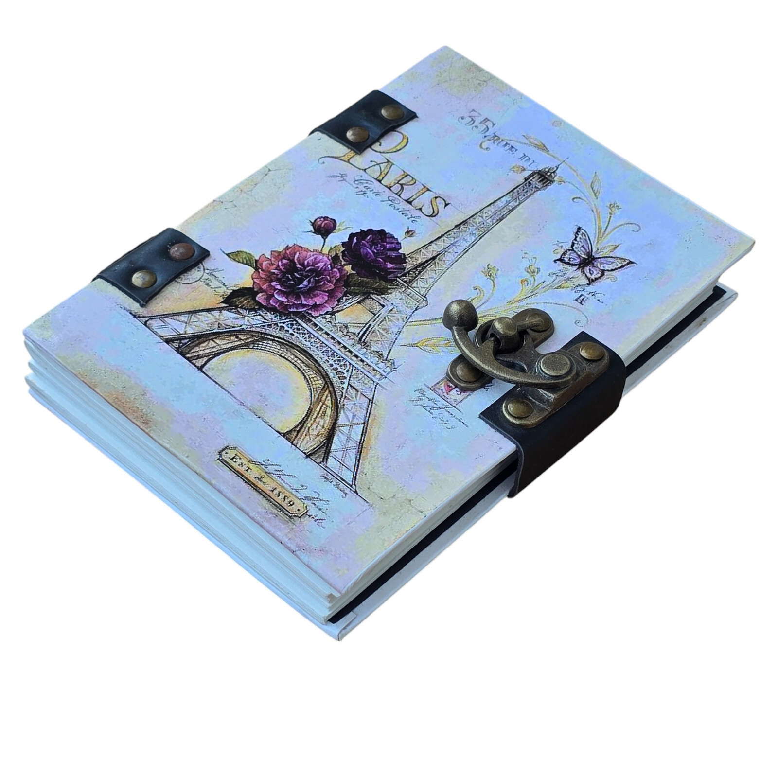 INORAN 2003 ダイアリー Hardcover Diary with Metal Closure and white unlined pages