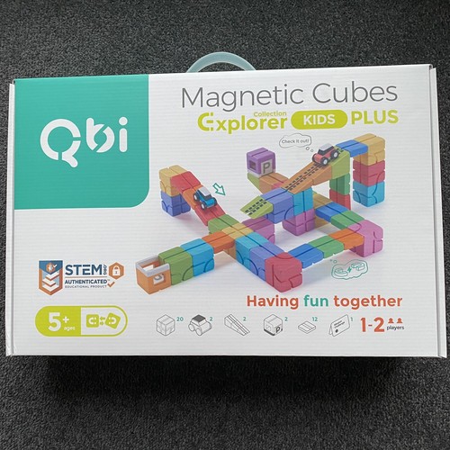 知育玩具 Qbi Magnetic Cubes Explorer PLUS QBI キュービーアイ］Explorer Kids 子どもセット PLUS ブロック