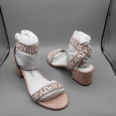 Katy Perry The Izzy Sandals Women's 5M Beige Nude Elastic Straps