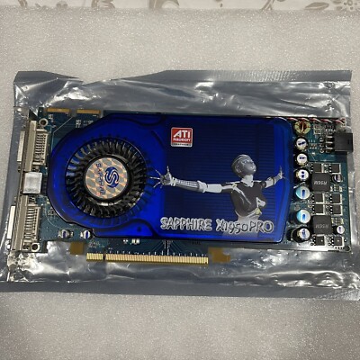 Sapphire ATI X1950 Pro 512MB GDDR3 PCIe x16 S-Video Dual DVI Graphics Video Card