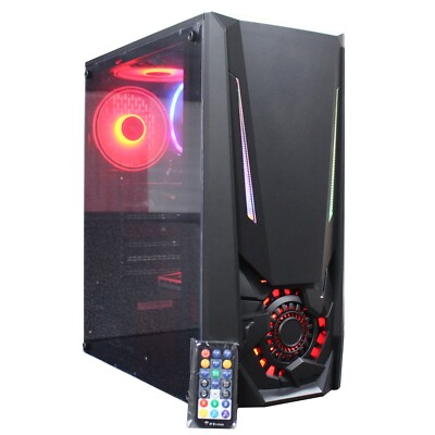 Custom Gaming Desktop PC Intel i7 3.4GHz 16GB 256GB + 1TB GTX 960 WiFi BT W10H