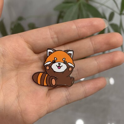 Red Panda Hard Enamel Pin
