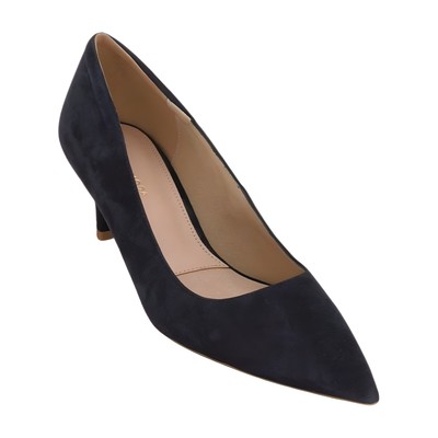 Pelle Moda Cade Womens Leather Pumps Midnight Size 10 M