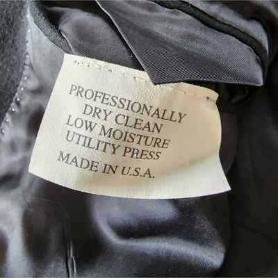 Vintage FIORAVANTI COUTURE 100% Cashmere Suit Jacket Blazer Black