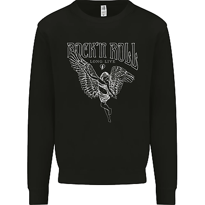 Rock n Roll Angel Kids Sweatshirt Jumper eBay