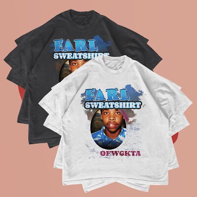 Earl ゲームシャツ Earl Sweatshirt Vintage T Shirt Odd Future Wolf Gang Kill
