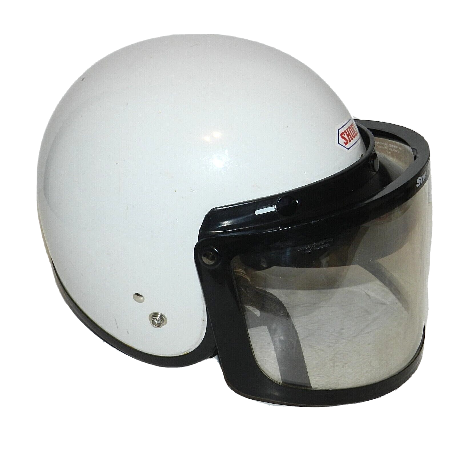 【当時物】SHOEI ES-2 VINTAGE HELMET Vintage SHOEI FX-2 White Motocross Dirt Bike Helmet Made in