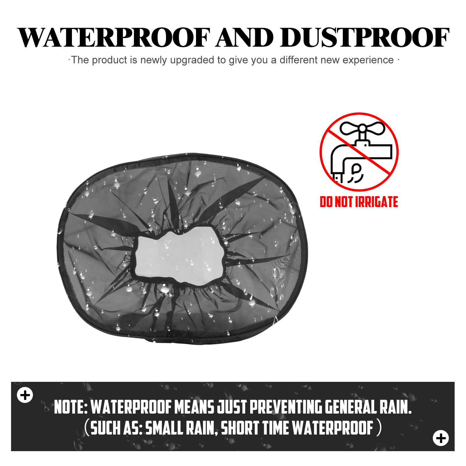 Air Filter Cleaner Oval Rain Sock Cover Dustproof For Harley Touring Softail