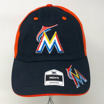 Genuine Merchandise Fan Favorite Miami Marlins Hat, Men's Size Adjustable Black