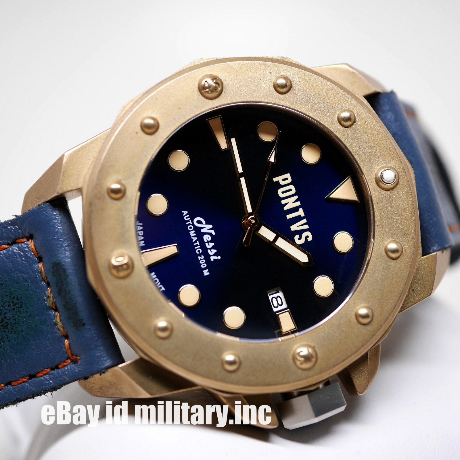 brass dive watch