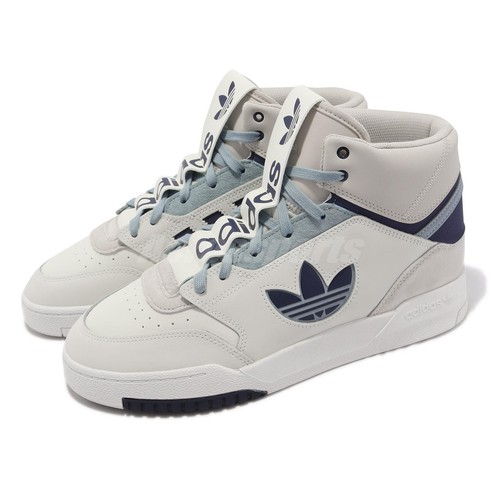 

adidas Originals Drop Step XL White Tint Grey Navy Men Casual Lifestyle GV9325, Белый, Drop Step Xl