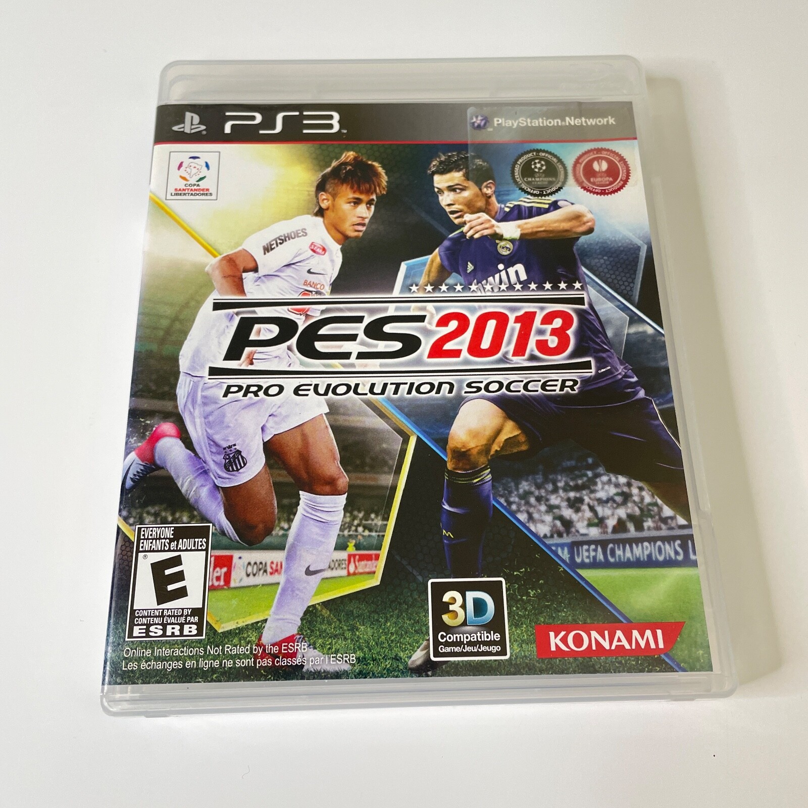 PES Pro Evolution Soccer 2013 (PlayStation 3, PS3) Case and