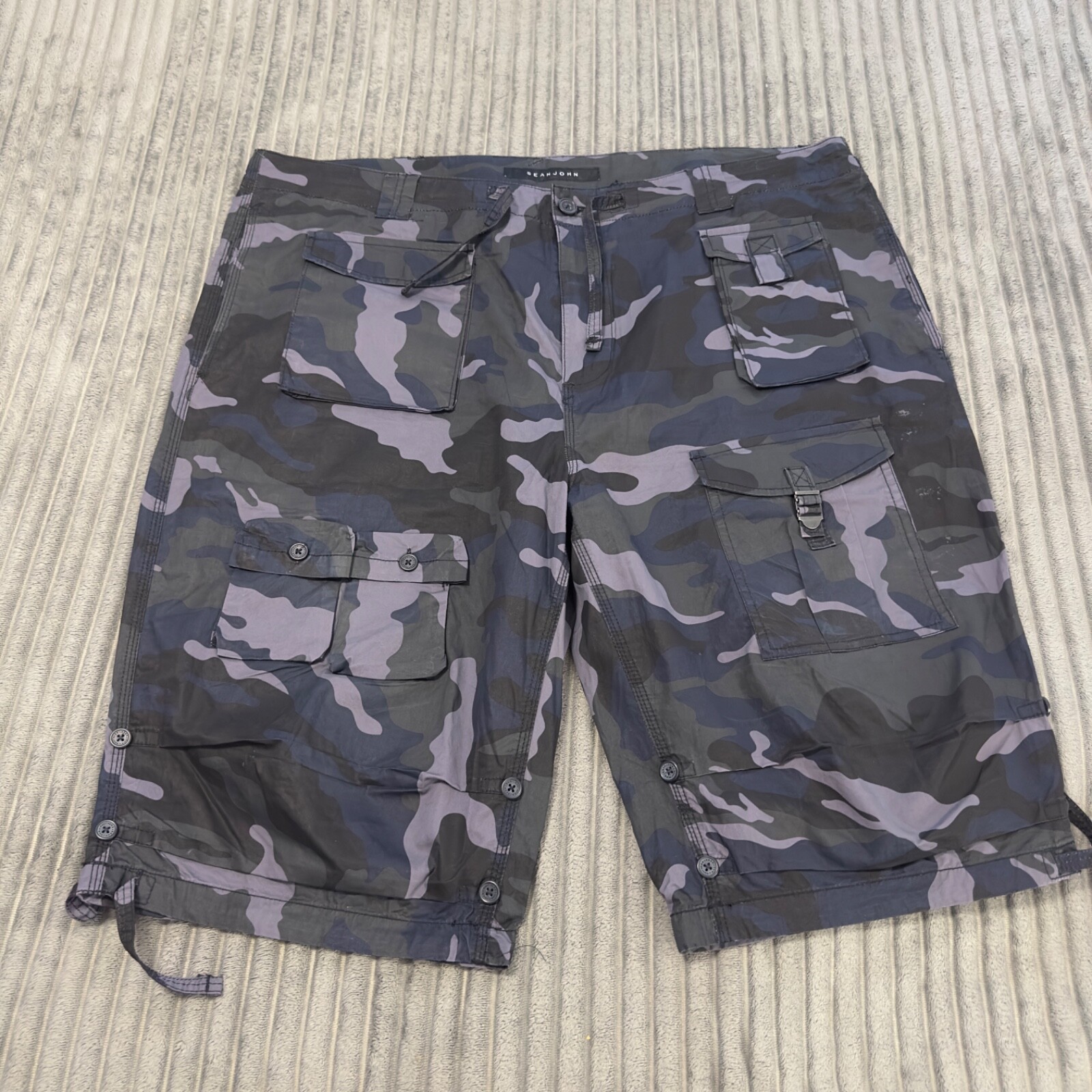 パンツ camo baggy shorts size M DAZZLZZAD Mens Camo Cargo Shorts Y2k Baggy Long Jorts Hip