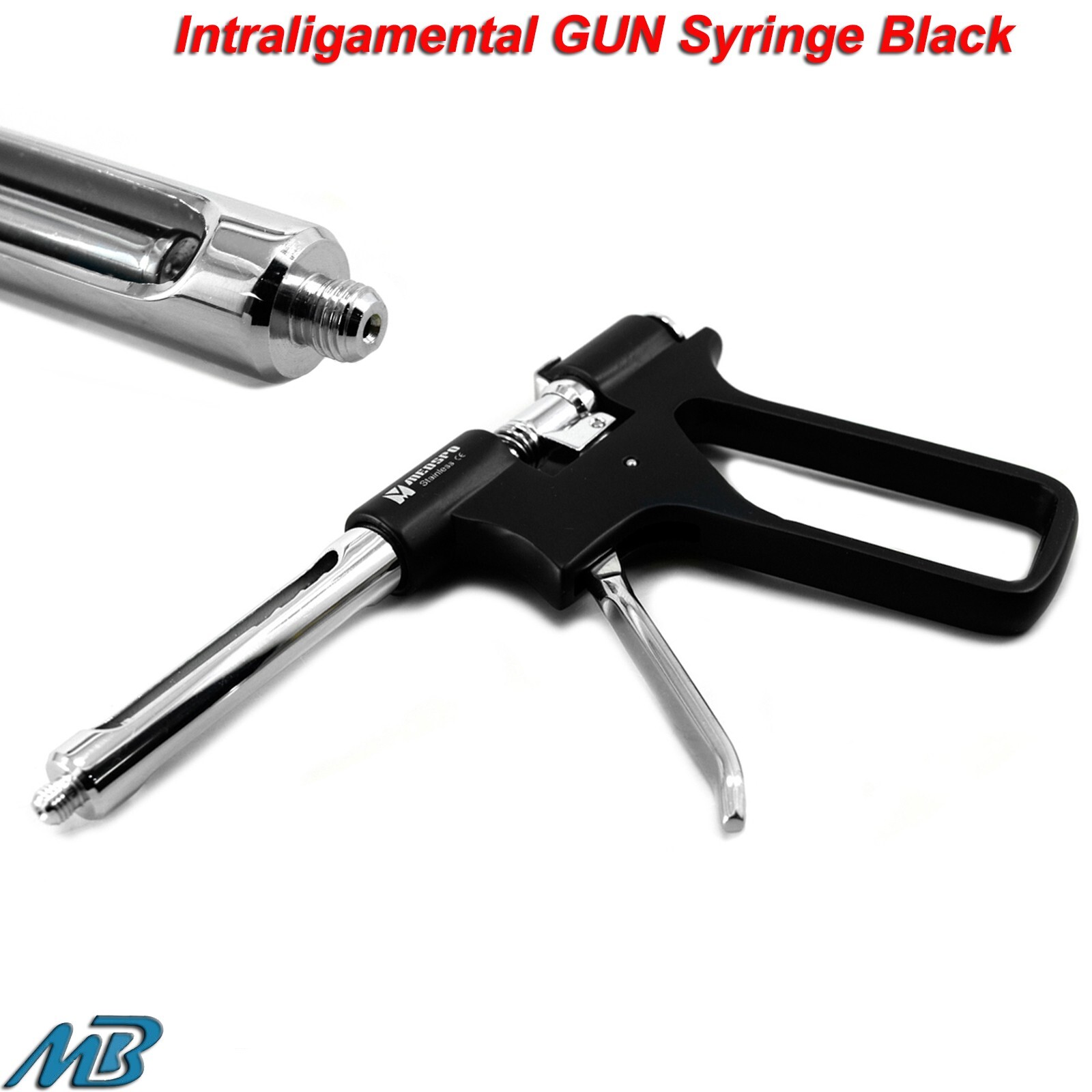 Intraligamental Gun Syringe Anesthetic pistol injection dental 1.8ml