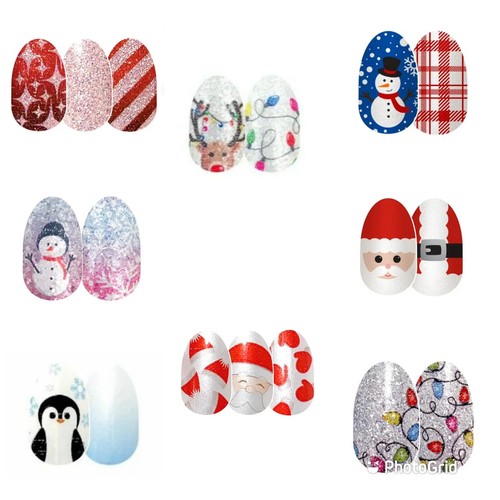 🎄☃️color STREET Polish Holiday Christmas Snowman Santa Current Retired🎅🏻❄️