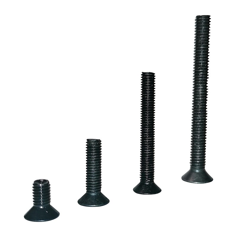 Senkkopfschrauben M5x8-50mm-Stahl-Schwarz-Hochfest 10.9-Din 7991-Ab 2 StÃ¼Ck