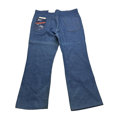 Vintage 1970's Challenger NWT Boot Cut Jeans Size 40x29 K-Mart Western Cut