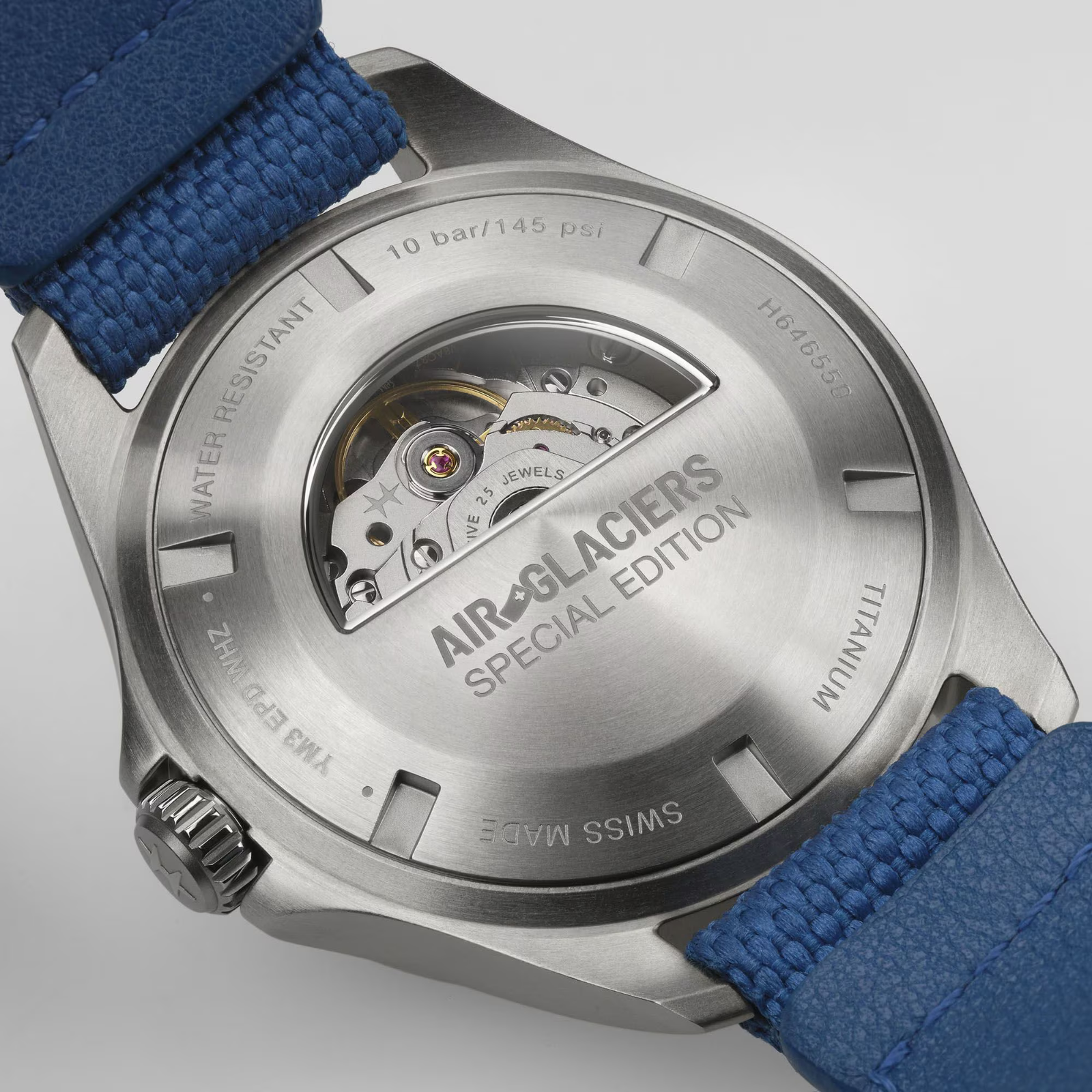 Hamilton Khaki Aviation Pilot Day/Date Auto Air Glaciers EDT Men Watch H64655941