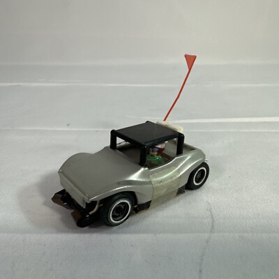 Vintage Tyco Pro Baja Dune Buggy Slot Car w Original Dome Box Top Hong Kong