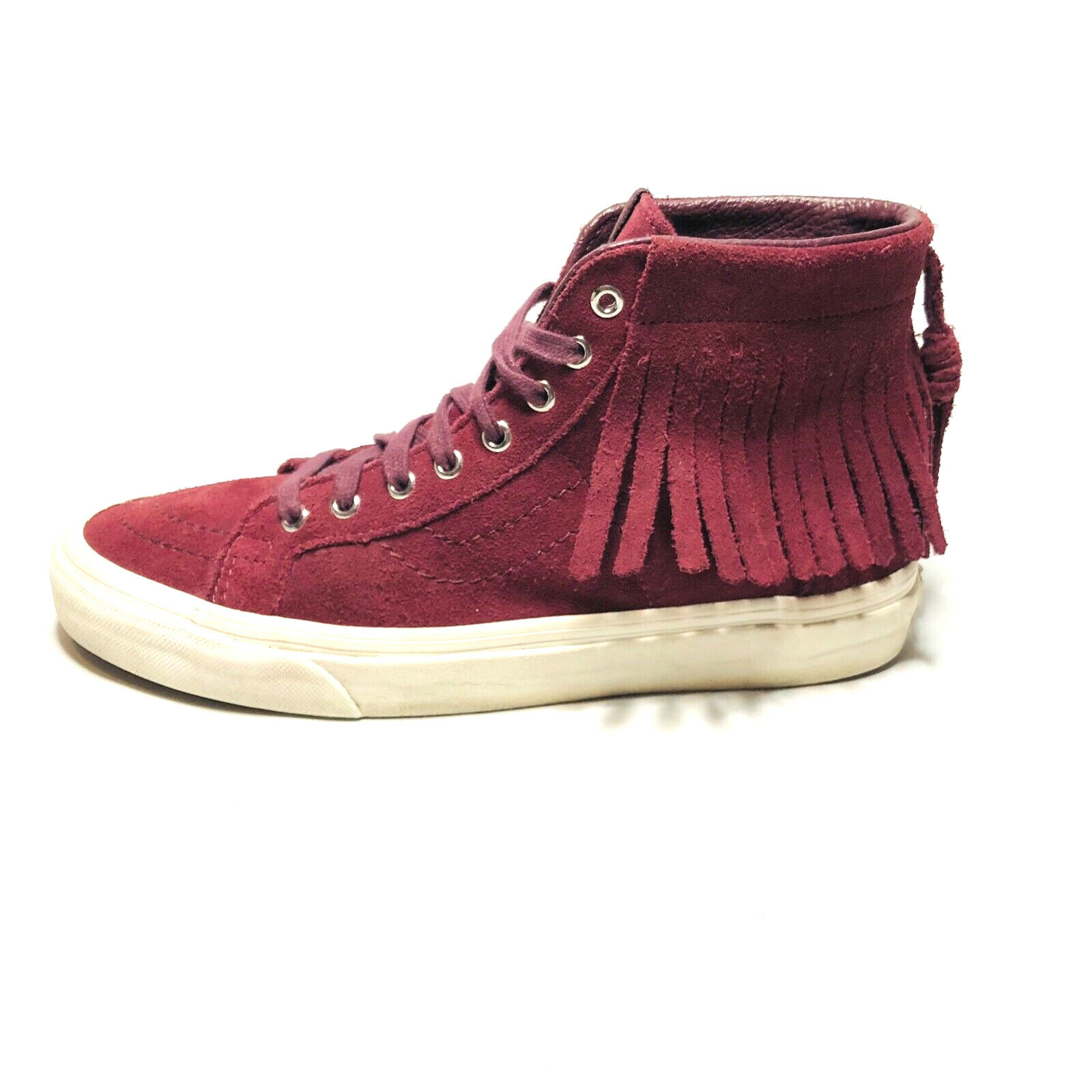 maroon vans high tops