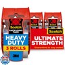Scotch Heavy Duty Packaging Tape, 1.88 x 22.2 yd, Designed for Packing, Shipping and Mailing, Strong Seal on All Box Types, 1.5