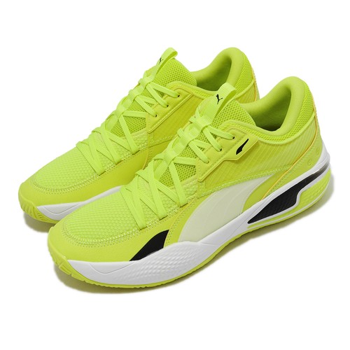 

Мужские баскетбольные кроссовки унисекс Puma Court Rider I Yellow Glow White 195634-06, Желтый, Court Rider I