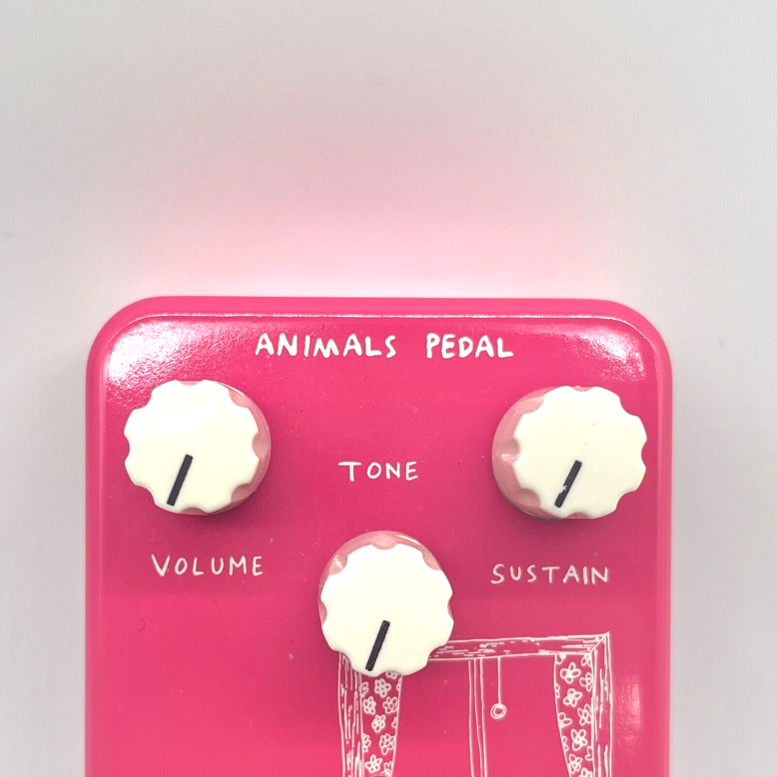 Animals Pedal Rust Rod Fuzz Old Design Guitar Effect Pedal