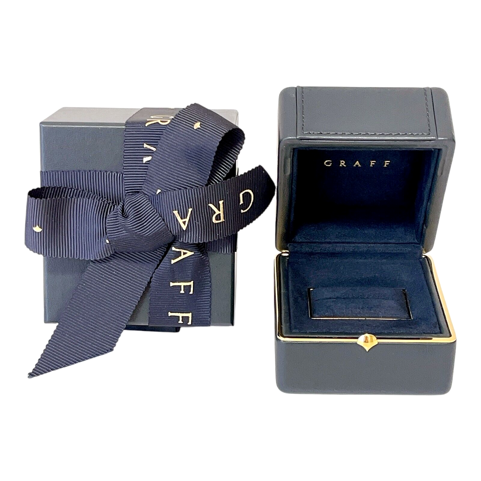GRAFF Authentic Ring case Black Leather Accessories Jewelry GRAFF Authentic Ring case Black Leather Accessories Jewelry