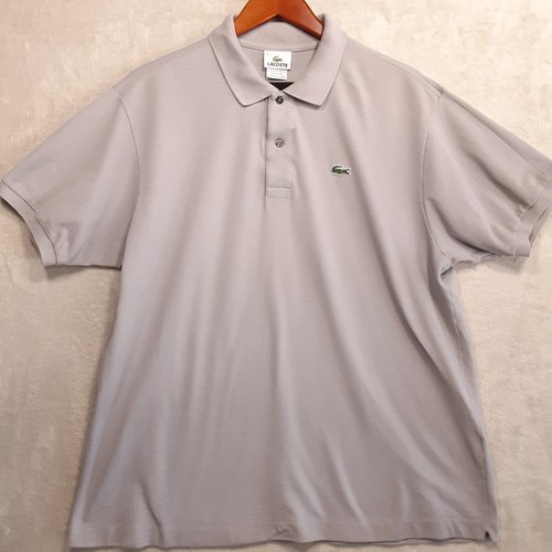 トップス L1212 LACOSTE POLO SHIRT GRAY Lacoste Short Sleeved Polo T Shirt Grey | Mainline Menswear