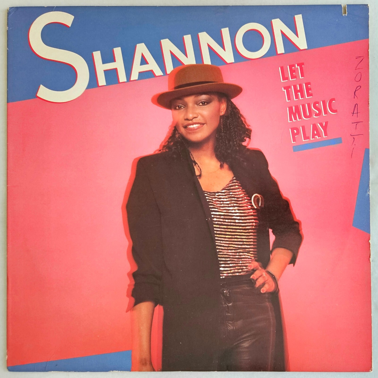 FREESTYLE - SHANNON - LET THE MUSIC PLAY LP - MIRAGE RECORDS