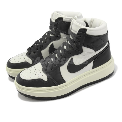 

Nike Wmns Air Jordan 1 Elevate High White Black Women Casual Platform DN3253-100, Белый, Wmns Air Jordan 1 Elevate High