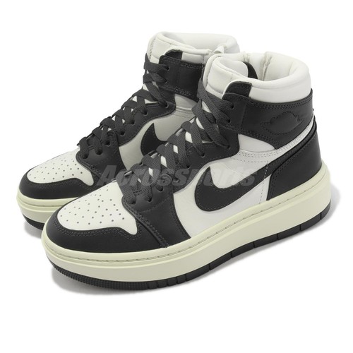 Nike Wmns Air Jordan 1 Elevate High White Black Women Casual Platform DN3253-100