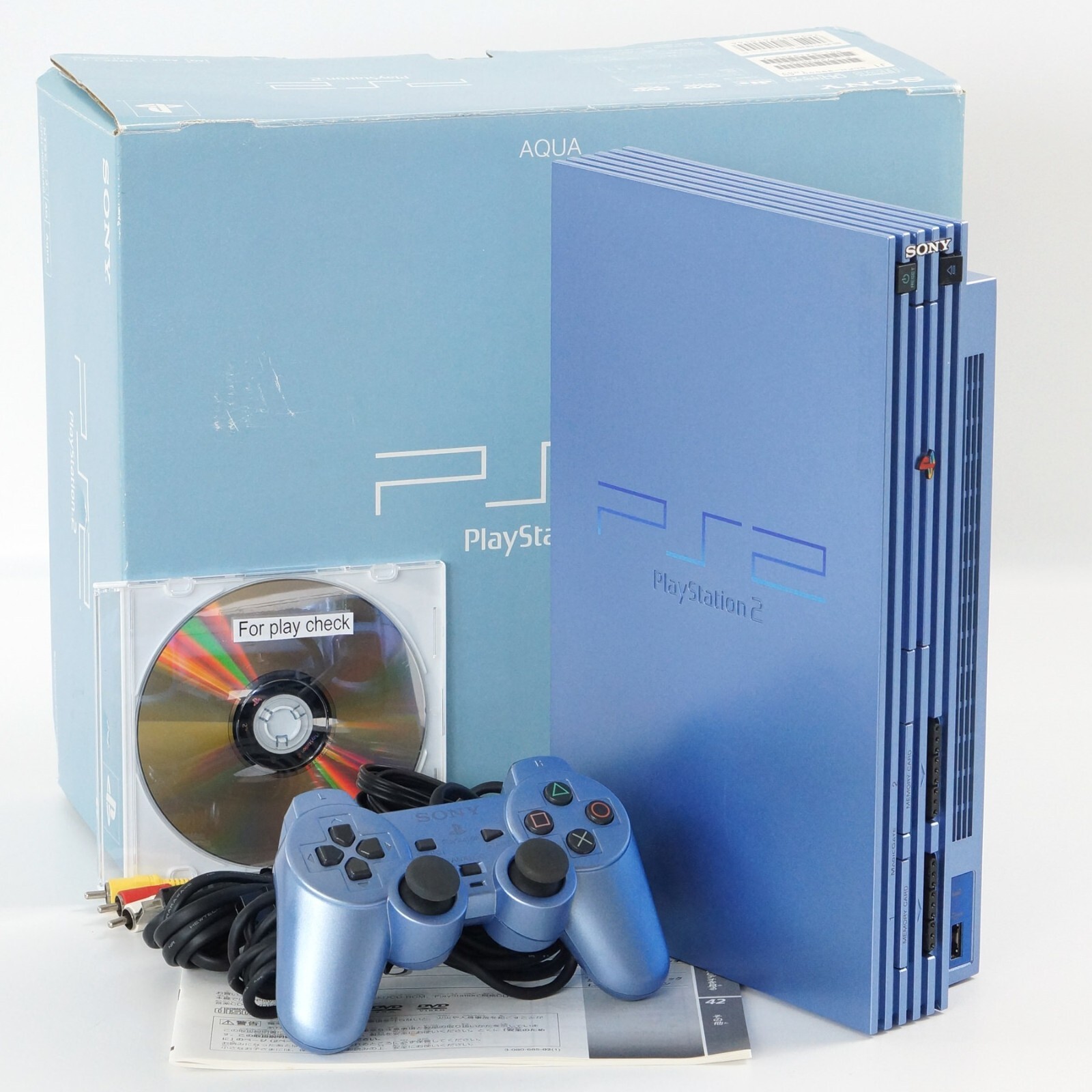 224-aqソニー sony プレイステーション PS2 本体 4台 薄型PS2