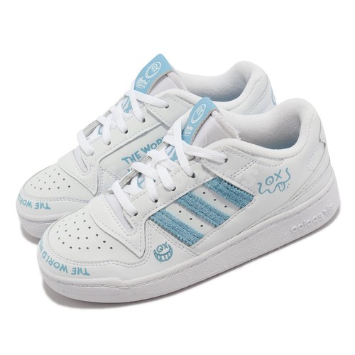

adidas Originals Andre Saraiva x Forum Low C White Blue Kids Preschool HP6280, Белый, Forum Low C