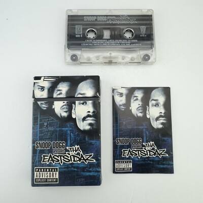 2000 Snoop Dogg Presents Tha Eastsidaz  Casseette Tape in Flip Top Box w/ Insert