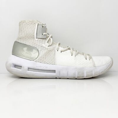 

Кроссовки Under Armour Mens TB Hovr Havoc 3021592-106 White Basketball Shoes Sz 9, Белый, TB Hovr Havoc