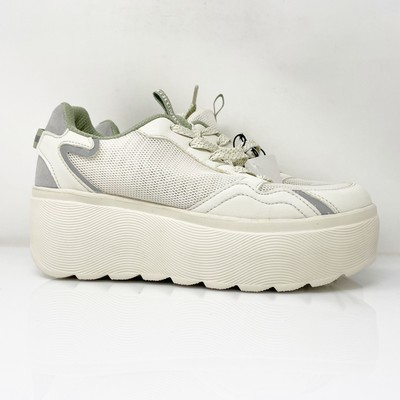 Off Brand Mens Grunberg White Casual Shoes Sneakers Размер 7,5