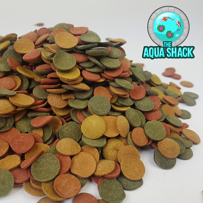 Spirulina & Algae Wafer Mix Fish Food - Fancy Pleco Tablet Sinking Bottom Feeder