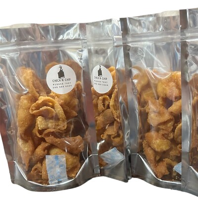 chicken skin chips
