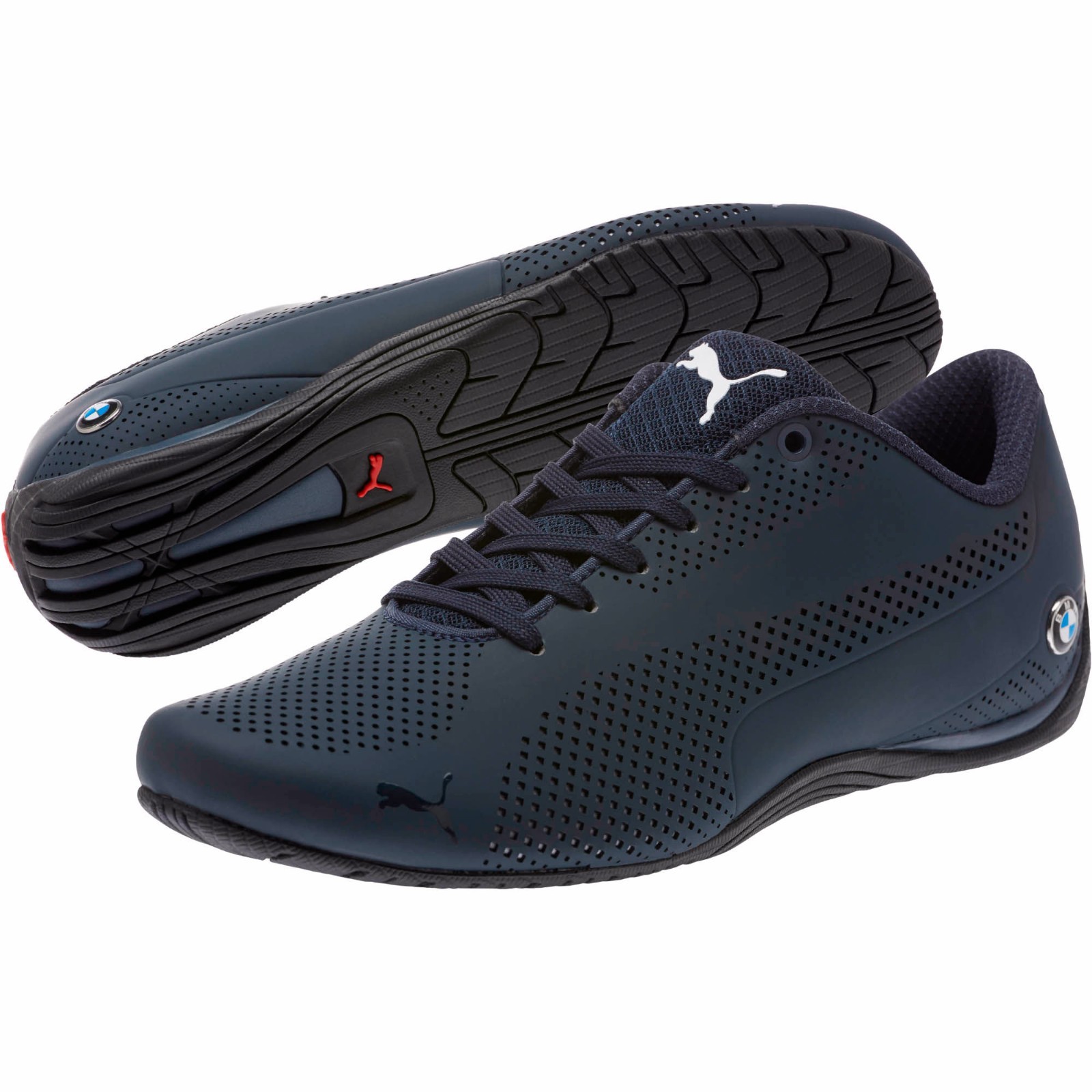 chaussure puma bmw enfant cyan