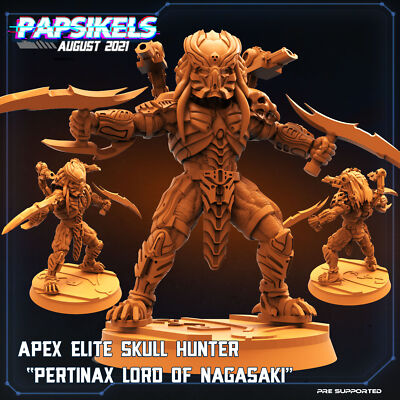 Apex Elite Skull Hunter Pertinax | DnD Miniatures | Tabletop Gaming| Tabletop