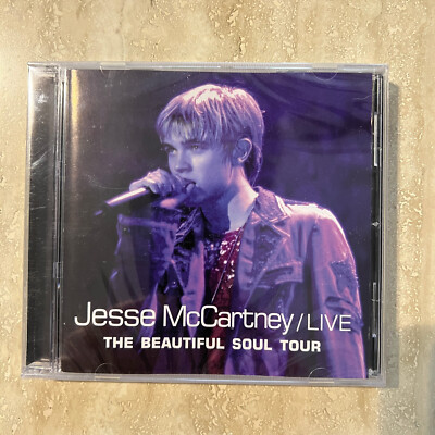 CD Jesse McCartney LIVE The Beautiful Soul Tour 2005 Hollywood Records (NEW)