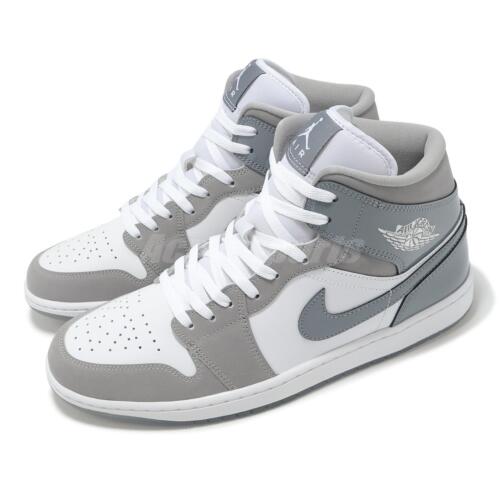 【新品未開封・送料無料】 Mid 1 Jordan Air Nike SE Shoes Casual Men Grey Cool AJ1 テレビ