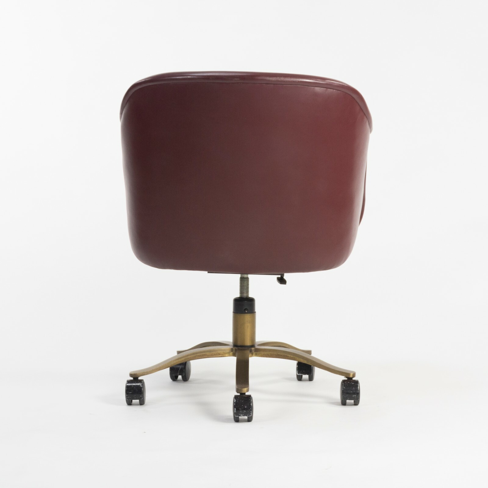Nicos Zographos Alpha Bucket Desk Chairs with Bronze Base ...