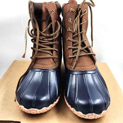 Weatherproof Vintage Men's Adam II Duck Boots TAN/NAVY Size 9