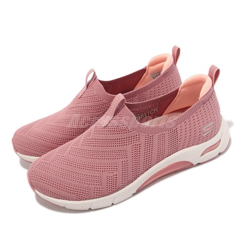 Skechers Skech-Air Arch Fit-Top Pick Розовые женские лоферы без шнуровки 104251-ROS