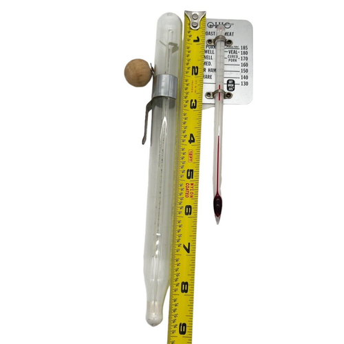 Burbank Radiator CA Thermometers Gift Set Vtg 60s Cooking & Candy Making