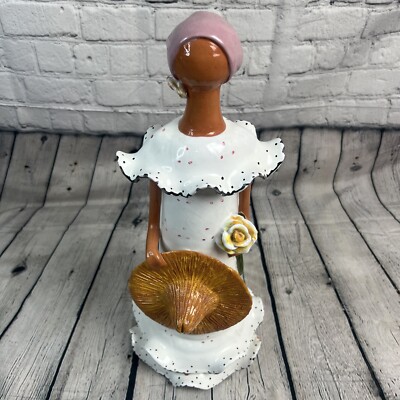 Artesania Lime Faceless Girl Ceramic Lime Collection 17.5 inch figure Number #59