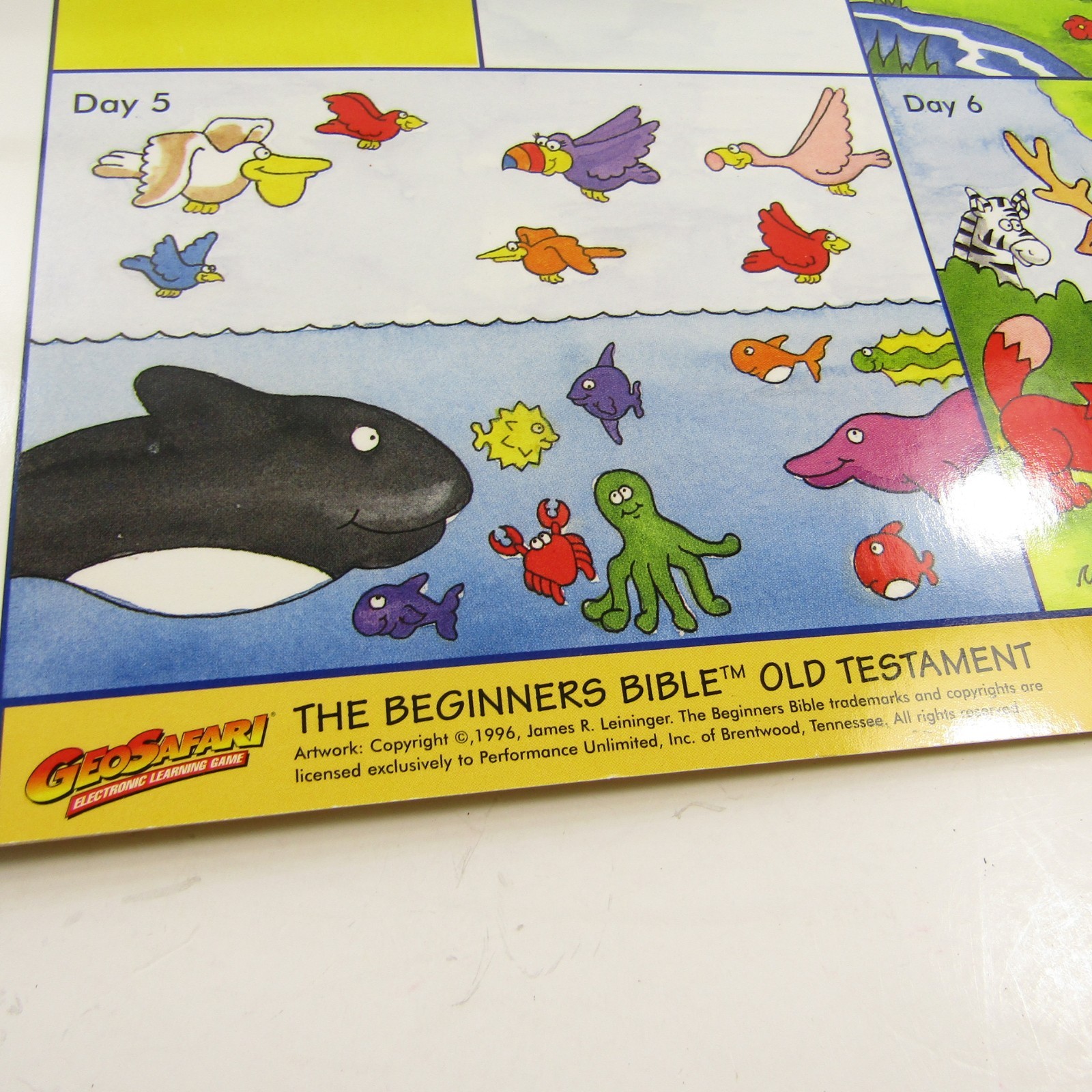 Geo Safari BIBLE Card Lot of 4 Sets